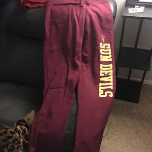 Official ASU Sun devils Womens Sweatpants